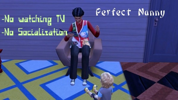  Mod The Sims: Perfect Nanny by Outburstt