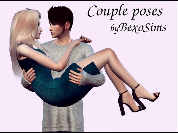  The Sims Resource: Couple poses 1 by BexoSims