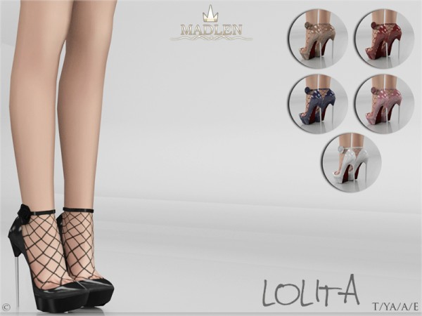  The Sims Resource: Madlen`s Lolita Shoes by MJ95