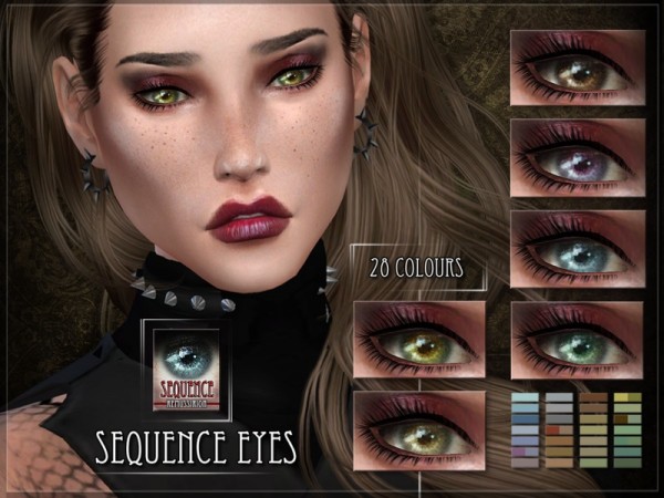  The Sims Resource: Sequence Eyes by RemusSirion