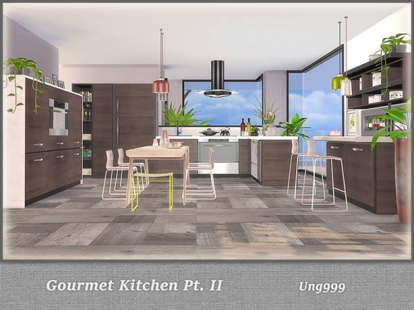  The Sims Resource: Gourmet Kitchen Pt. II by ung999