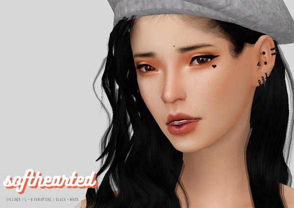  Simsworkshop: Softhearted Eyeliner by catsblob