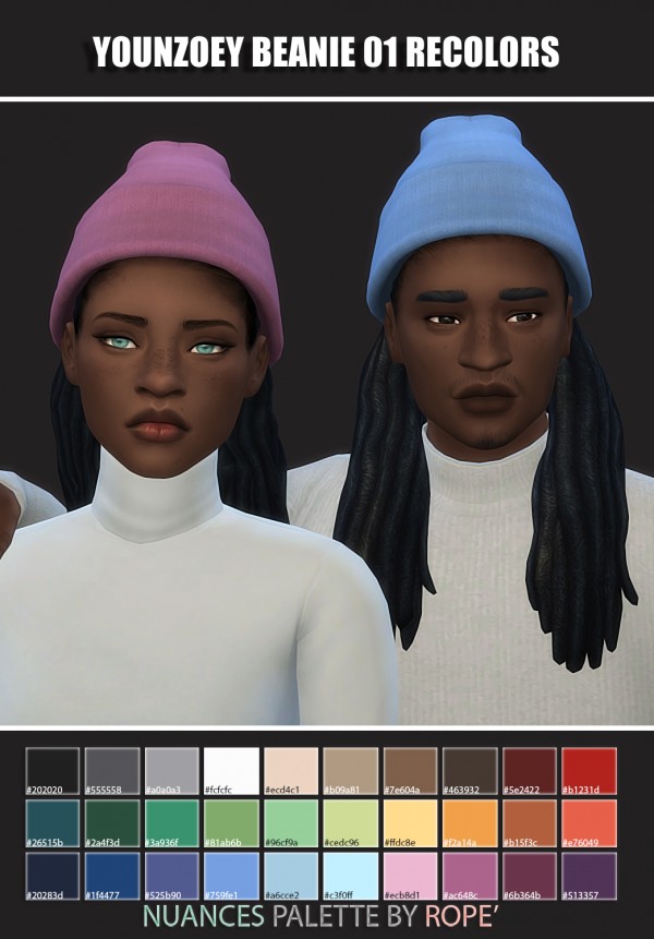  Simsworkshop: Younzoey Beanie Recolors by maimouth