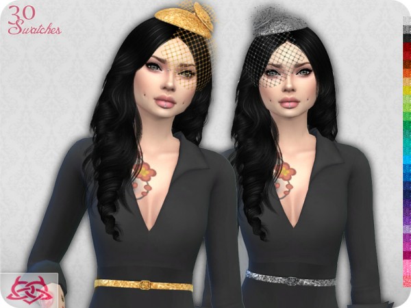  The Sims Resource: Set Headdress and Belt recolor 1 by Colores Urbanos