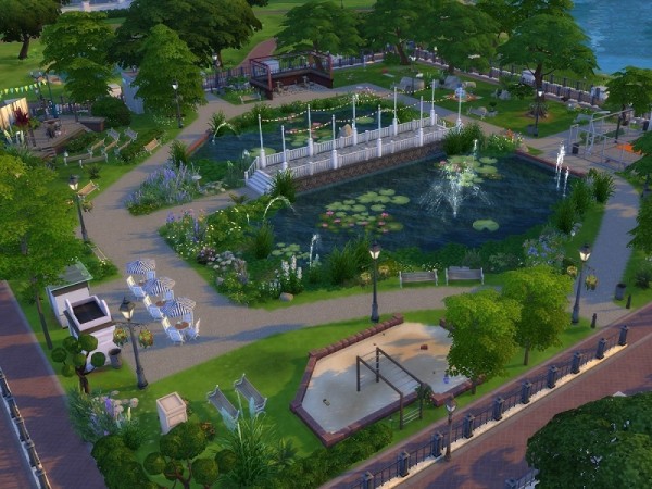  The Sims Resource: City Park by galadrijella