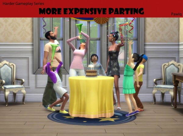  Mod The Sims: HGS   More expensive partying by Pawlq