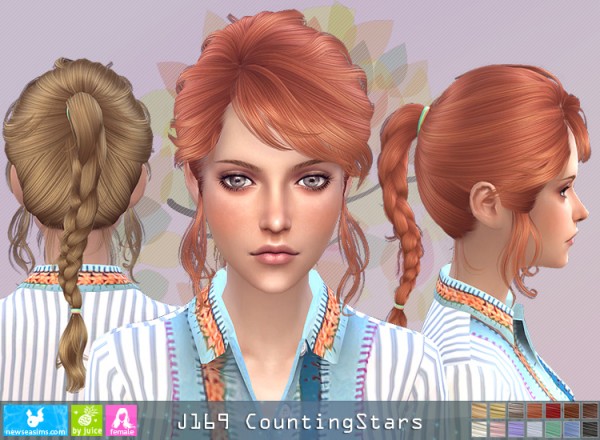  NewSea: J169 Counting Stars donation hairstyle