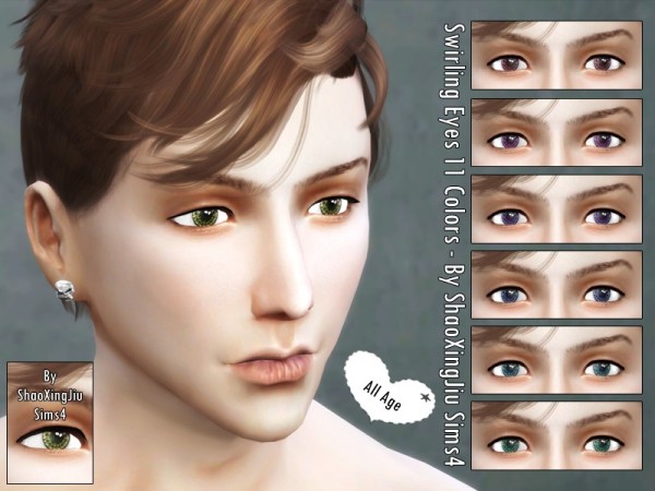  The Sims Resource: Swirling Eyes by jeisse197