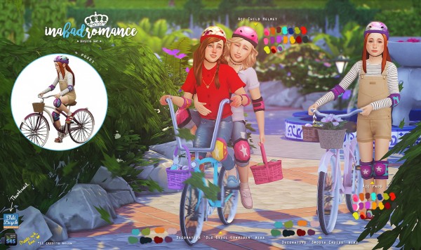  In a bad romance: Childrens bicycle set: Decorative and Poses