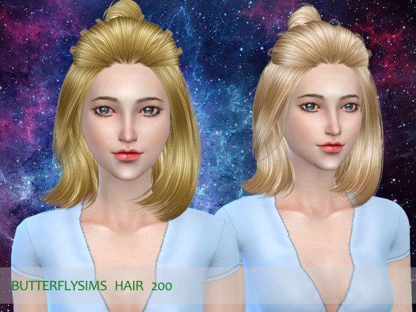 Butterflysims: Butterflysims  200 donation hairstyle