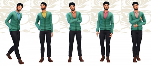  Sims Artists: Gilet Carro Uni sweater