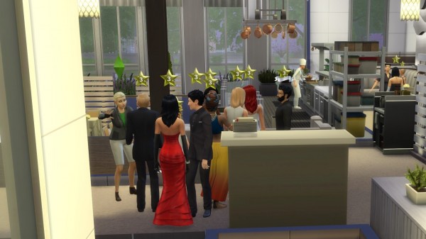  Mod The Sims: More realistic restaurant by krizz.88