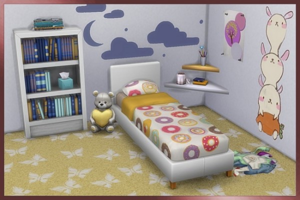  Blackys Sims 4 Zoo: Set Regale 3 shelves by Cappu