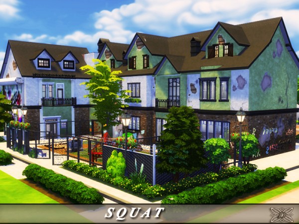  The Sims Resource: SQUAT house by Danuta720