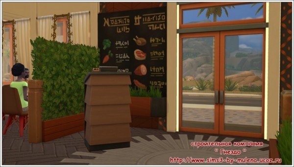  Sims 3 by Mulena: Restaurant Caprice