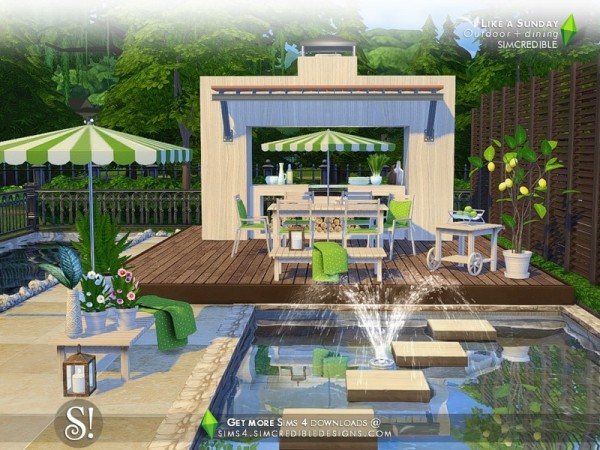  The Sims Resource: Like a Sunday outdoor by SIMcredible