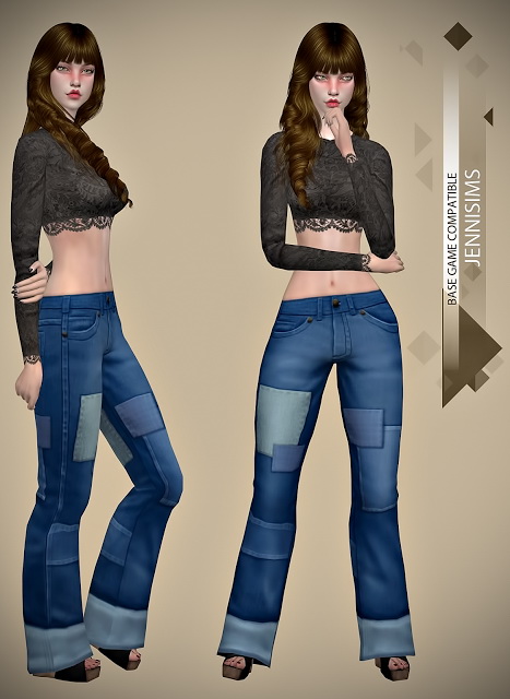  Jenni Sims: Jeans Patched