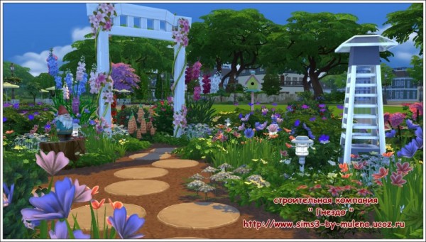  Sims 3 by Mulena: Our courtyard 4