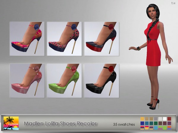  Elfdor: Madlen`s Lolita Shoes Recolor