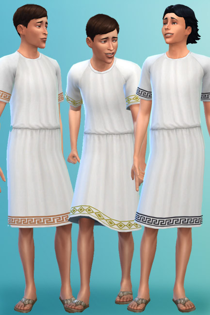  Blackys Sims 4 Zoo: Outfit Early Civ 4 by mammut