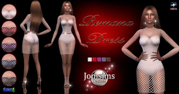  Jom Sims Creations: Remana dress