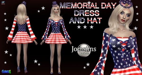  Jom Sims Creations: Memorial day dress