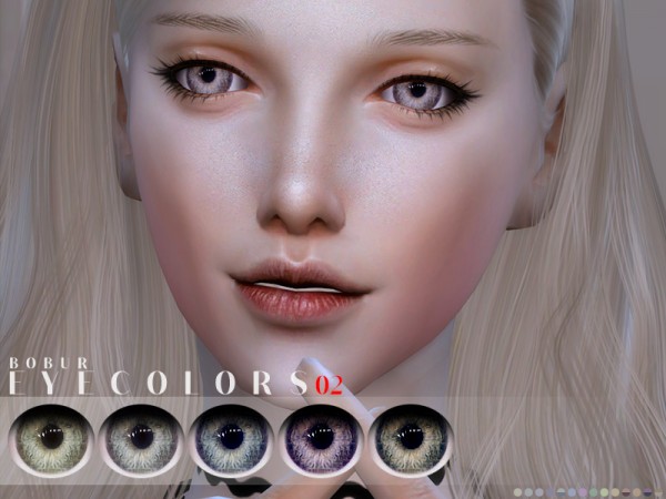  The Sims Resource: Eyecolors 02 by Bobur