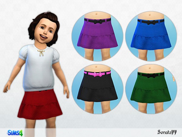  The Sims Resource: Skirt for toddlers 16 by Sonata77