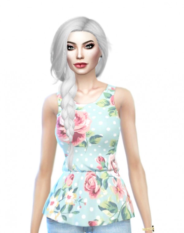  Liily Sims Desing: Flower Collection top