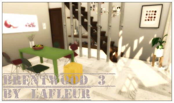  Lafleur 4 Sims: Brentwood house
