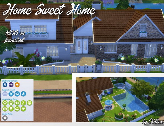  All4Sims: Home Sweet Home by Oldbox