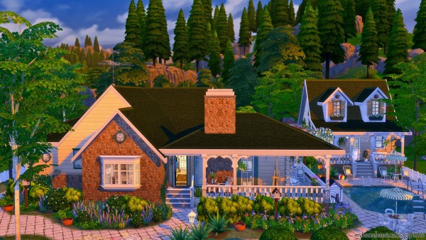  Homeless Sims: Traditional Family Home