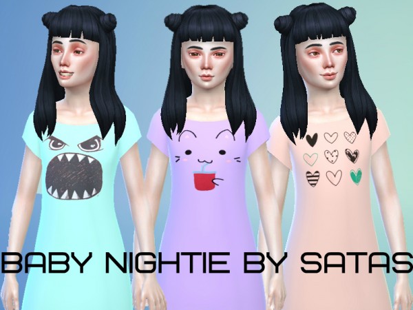  The Sims Resource: Baby nightie by Satas