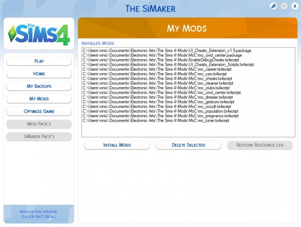  Mod The Sims: The SiMaker (Beta) by The SiMaker