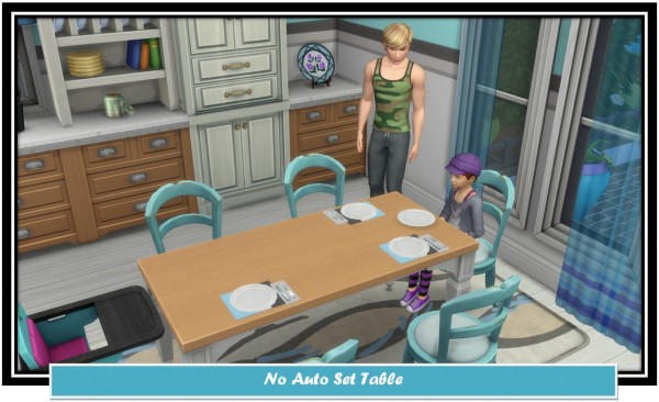  Mod The Sims: No Autonomous Set the Table by LittleMsSam