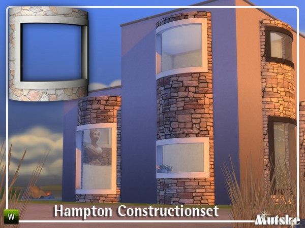  The Sims Resource: Hampton Construction set by mutske