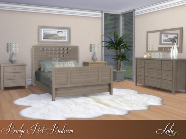  The Sims Resource: Bridge Port Bedroom by Lulu265