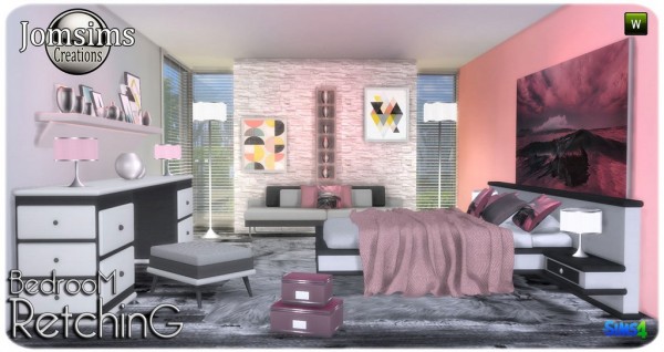 Jom Sims Creations: Retching bedroom