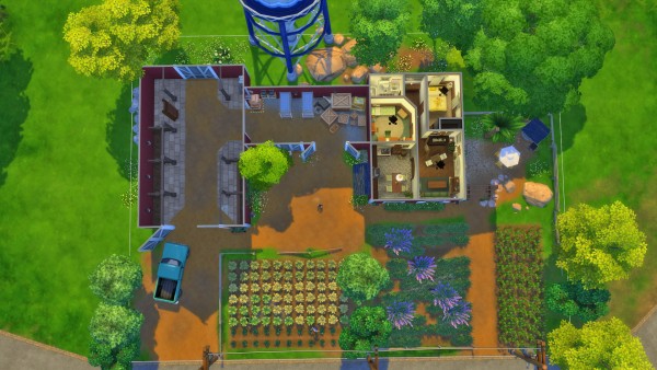  Les Sims 4: Finch farm