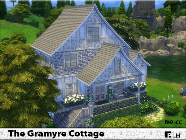  The Sims Resource: The Gramyre Cottage by Pinkfizzzzz