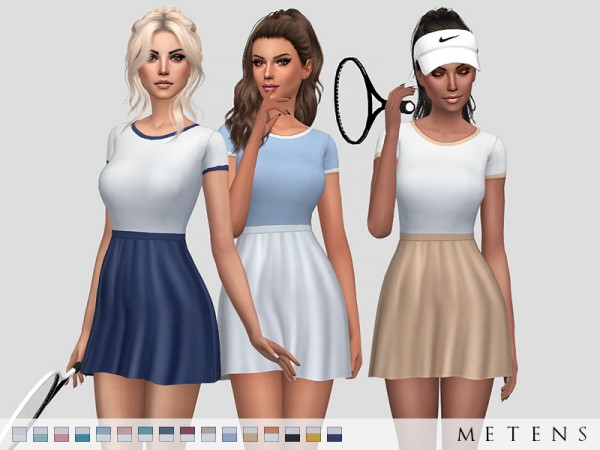  The Sims Resource: Pliskova Dress by Metens