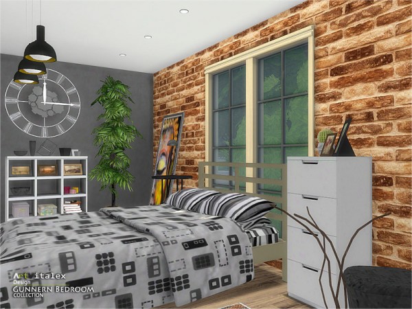  The Sims Resource: Gunnern Bedroom by ArtVitalex