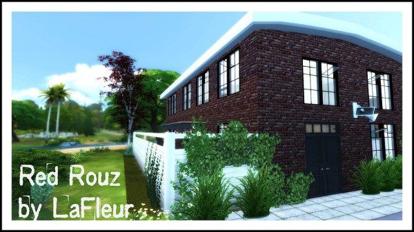  Lafleur 4 Sims: Red Rouz house