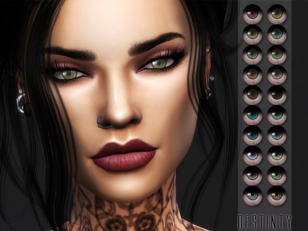  The Sims Resource: Destiny Eyes by Kitty.Meow