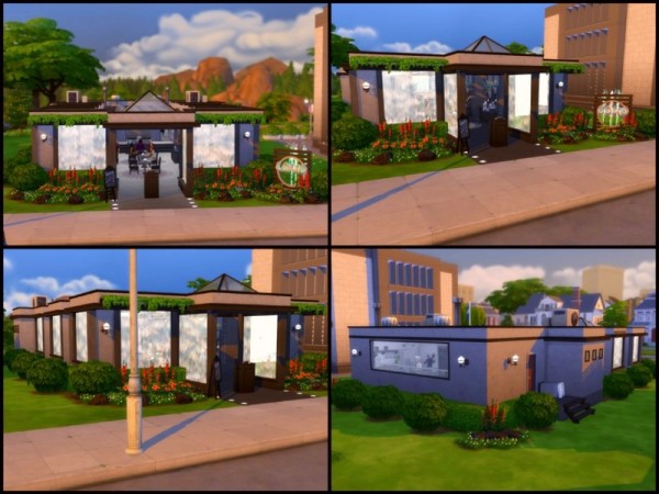  The Sims Resource: Men u Restaurant by sparky