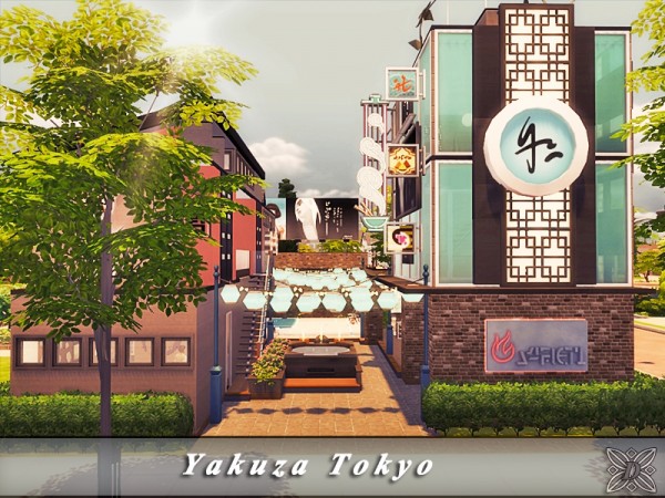  The Sims Resource: Yakuza Tokyo by Danuta720