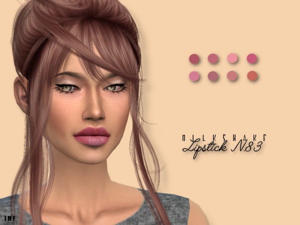  The Sims Resource: Milkshake Lipstick N.83 by IzzieMcFire