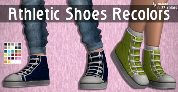  Tukete: Fitness Athletic Shoes Recolors