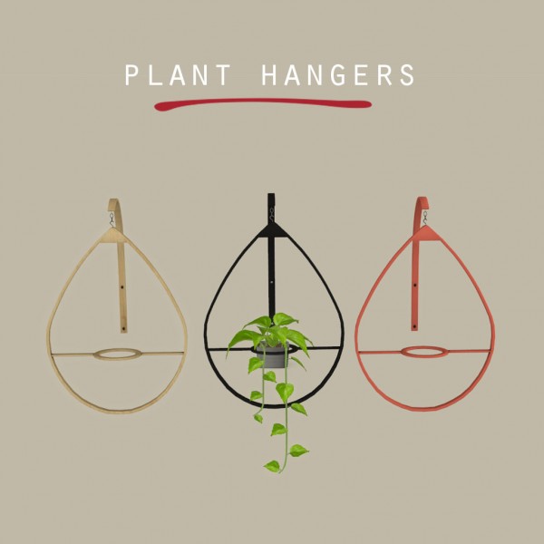  Leo 4 Sims: Plant hangers