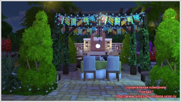  Sims 3 by Mulena: Our courtyard 8